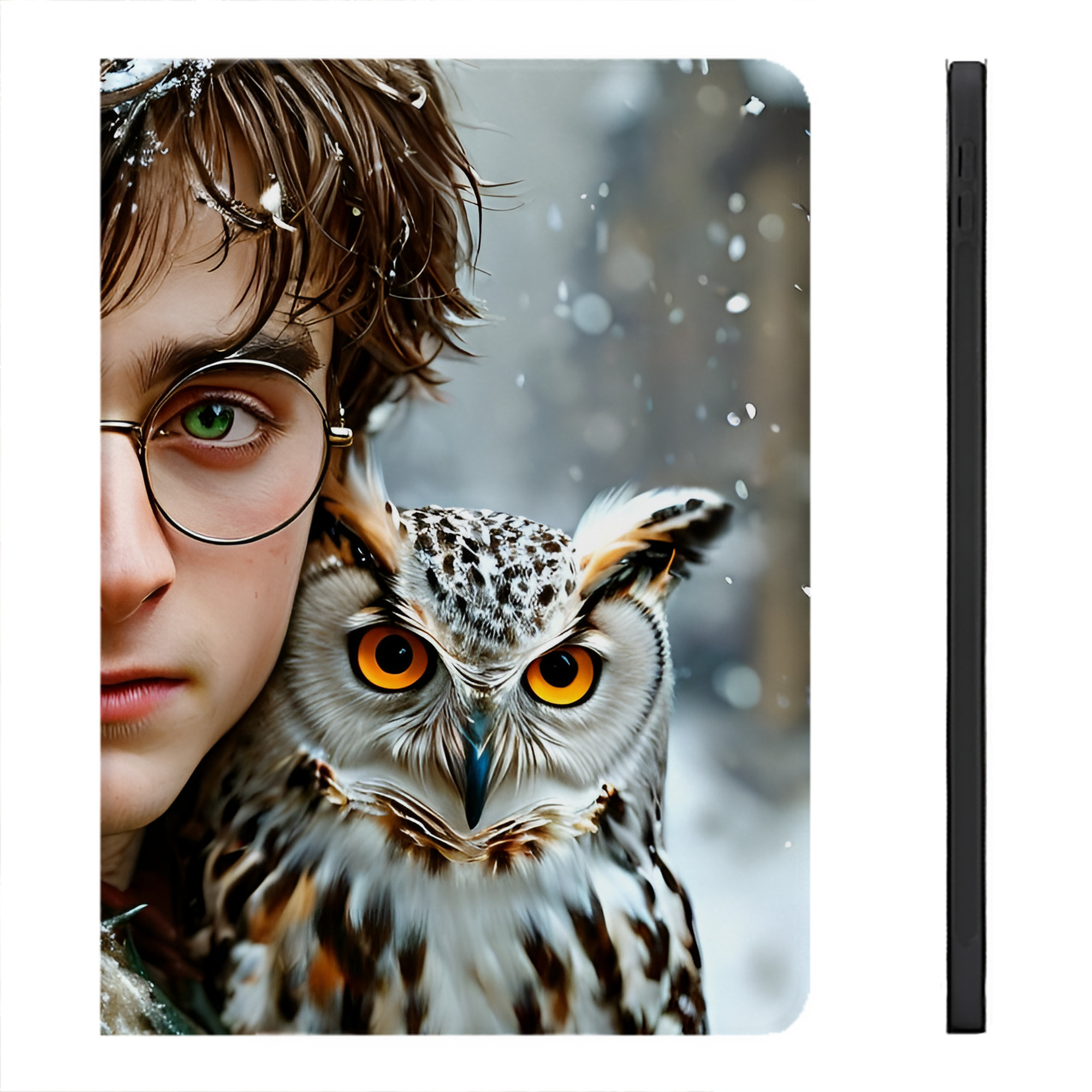 （画像用） Harry Potter ハリー・ポッターシリーズ IPadケース ペンホルダー付き ブックスタイルデザイン